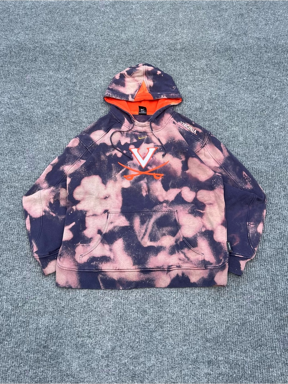 Y2K Nike Center Swoosh Virginia Cavaliers Hoodie